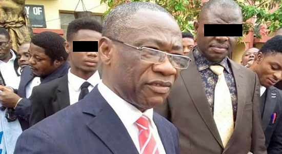 Ada_mummyya's tweet card. The Federal High Court sitting in Abuja, on Monday, convicted the suspended Dean of the Faculty of Law, University of Calabar, UNICAL, Prof. Cyril Ndifon, and sentenced him to five years imprisonment...
