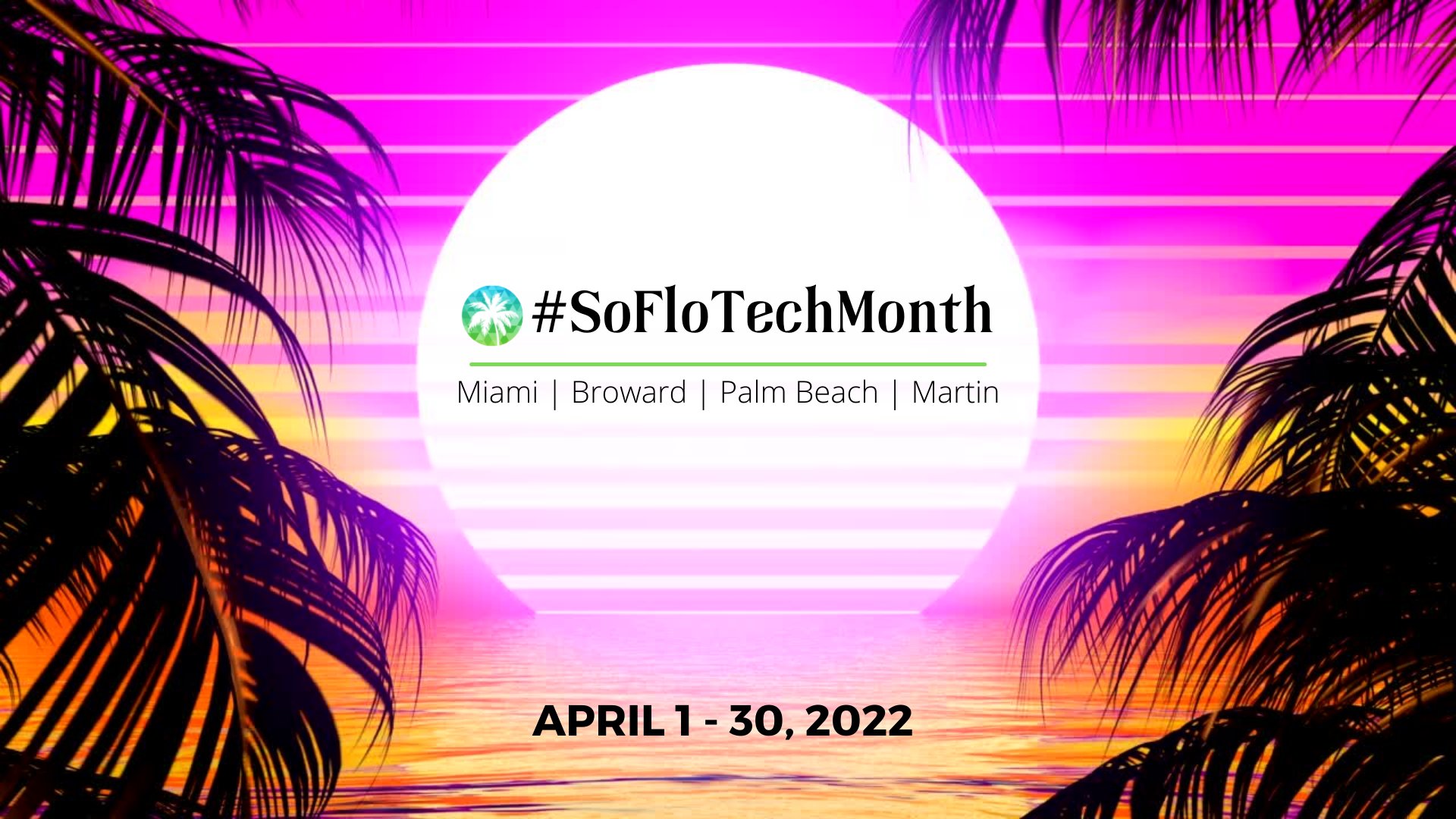 TechHubFL's tweet card. The South Florida Tech Hub #SoFloTechMonth in April includes a host of innovation-focused conferences and events stretching from Miami to Martin County.