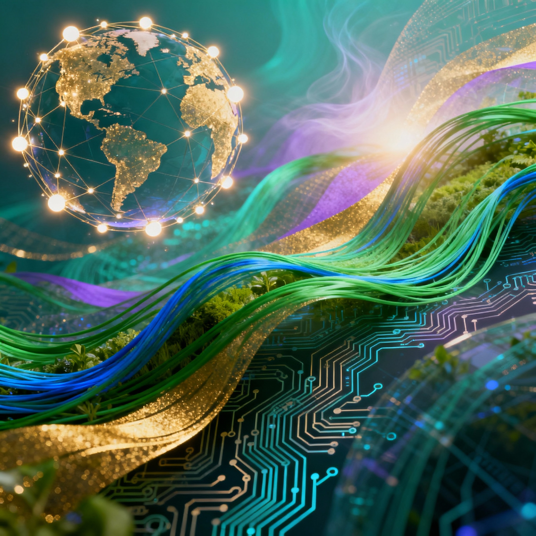 hominghamster's tweet card. Explore a digital system for sustainable resource use, fair distribution, and global cooperation toward abundance.