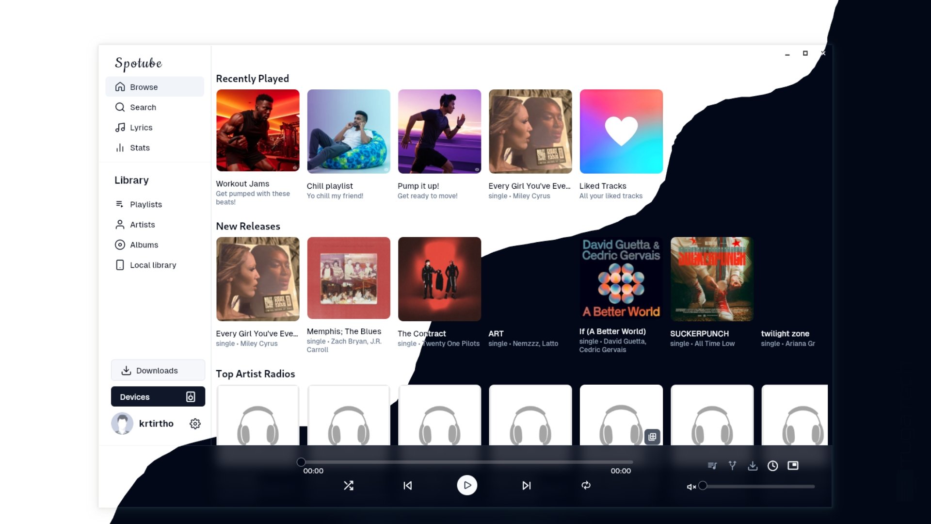 TugaTech's tweet card. Spotube 5.1 chega com suporte para plugins de áudio e integração com o NewPipe | TugaTech