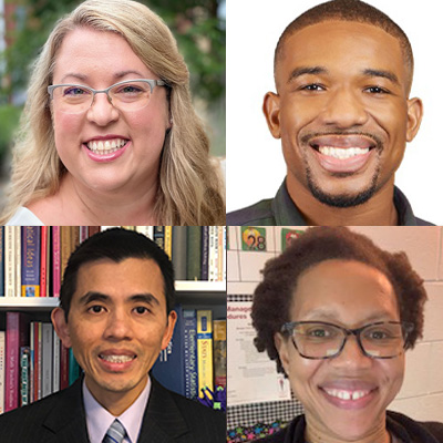 Jonharper70bd's tweet card. Shawn Thomas with Maggie Lee McHugh, Neven Holland, and Bobson Wong