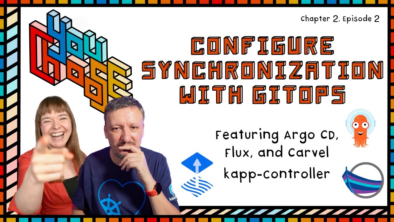 yebyen's tweet card. GitOps - Feat. Flux, Argo CD, and kapp-controller (You Choose!, Ch....
