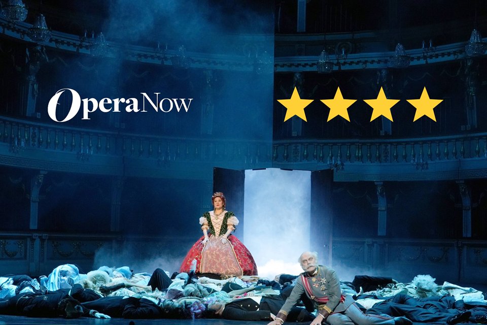 Operanow's tweet card. Herheim holds a metaphorical mirror up to the Viennese audience, his show reflecting Austria’s past from the glorious to the not so glorious