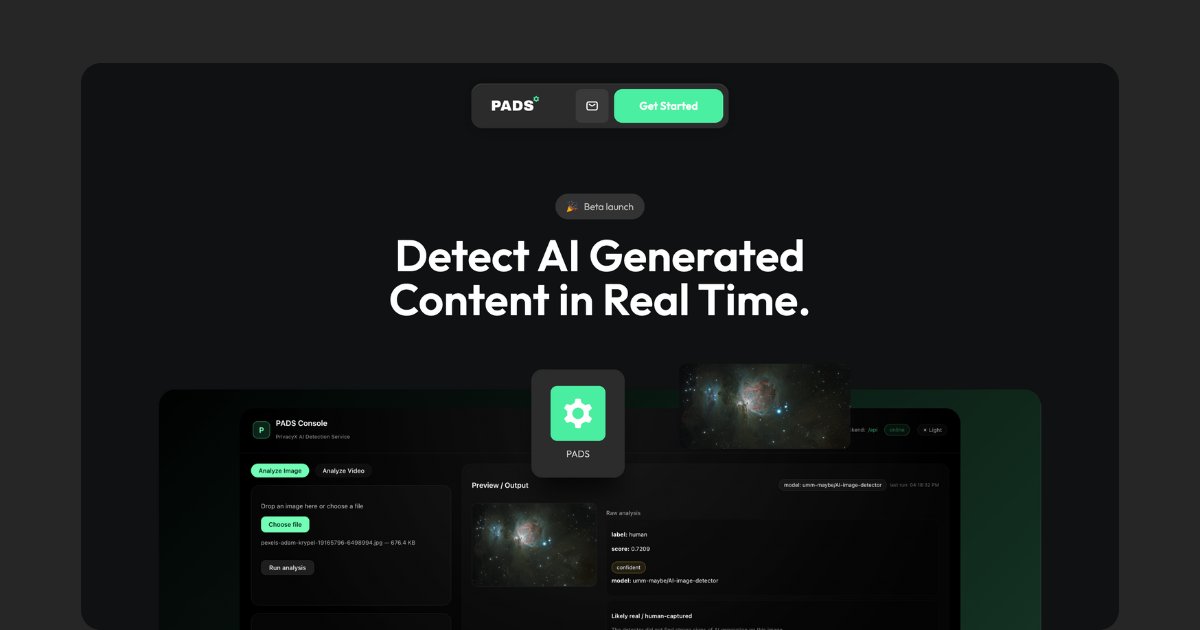 bd_privacyx's tweet card. Detect AI Generated content in real time.