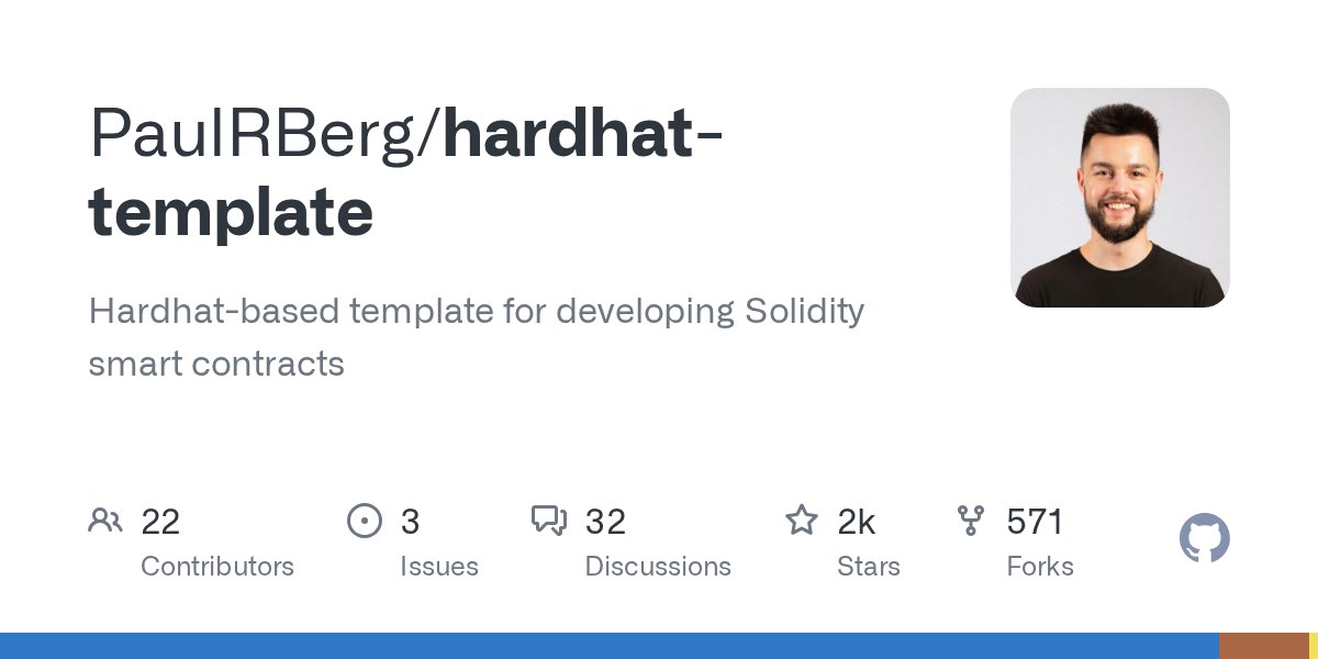 useWeb3's tweet card. Hardhat-based template for developing Solidity smart contracts - PaulRBerg/hardhat-template