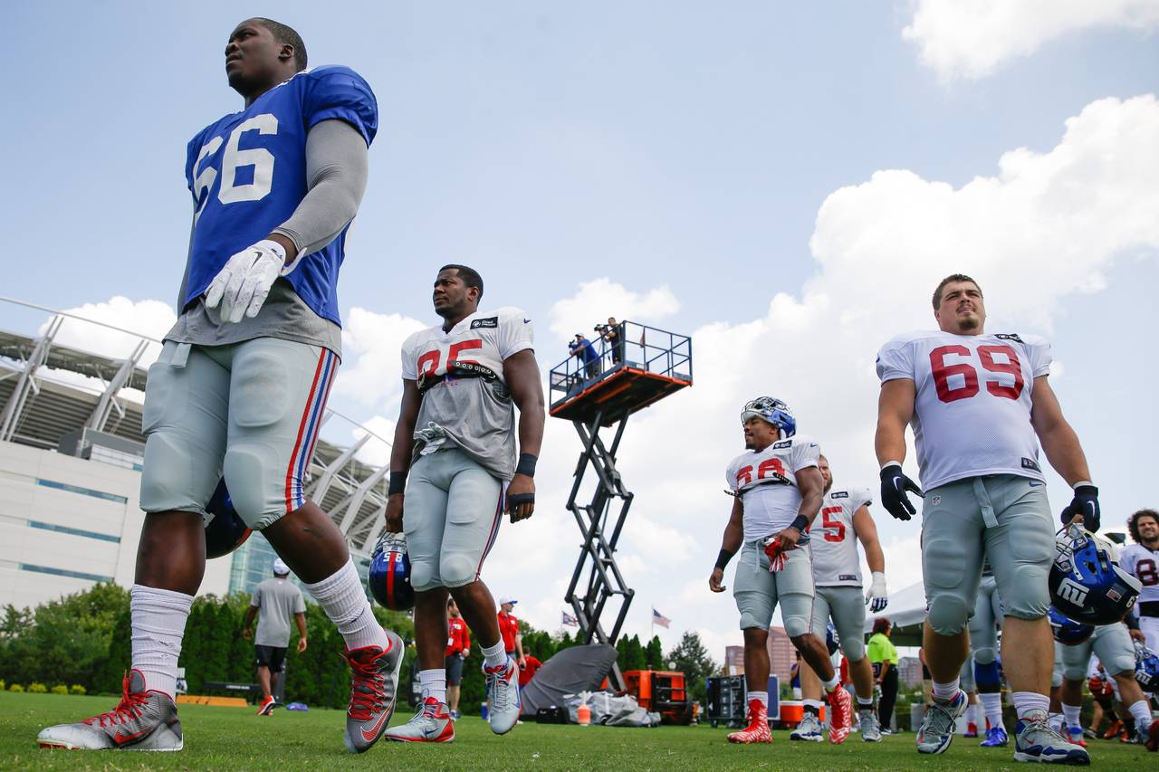 MyQuestToWin's tweet card. New York Giants draw blood in quest for an edge