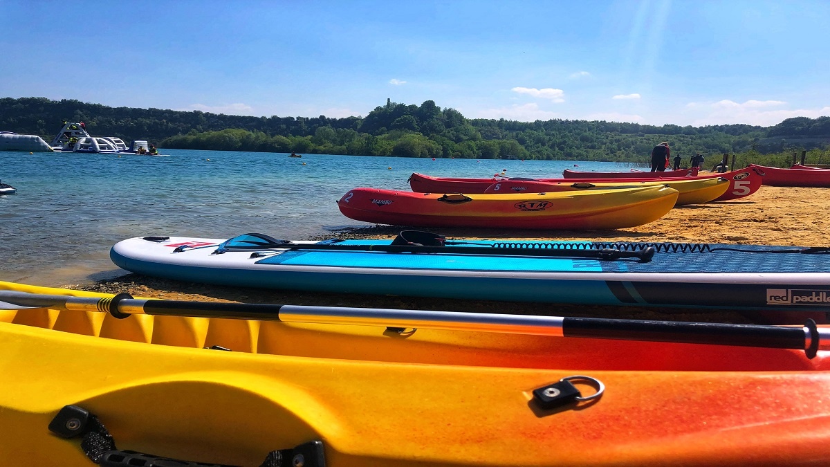 simonesaysgo's tweet card. St Andrews Lakes is one of the best places to go in Kent. Kayaks, paddleboards, pedalos, swimming, rock-climbing, a man-made beach, spa,...