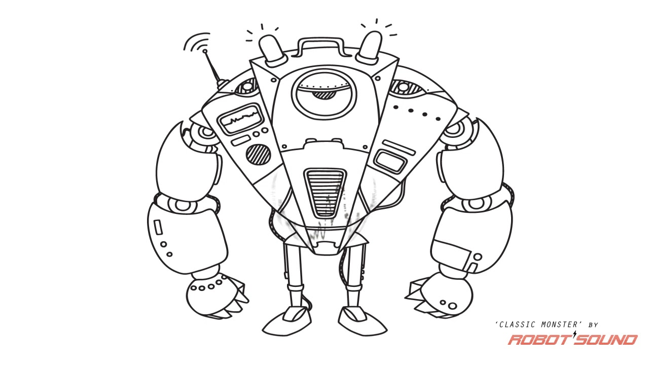 robotgamesound's tweet card. Classic Monster