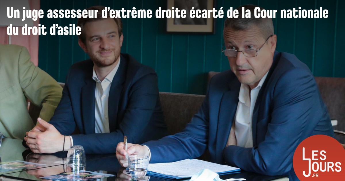 Lesjoursfr's tweet card. Info « Les Jours ». Après nos révélations sur l’engagement politique, passé comme présent, de Thomas Toussaint, la CNDA ne confiera plus d’audiences à cet ex-militaire.