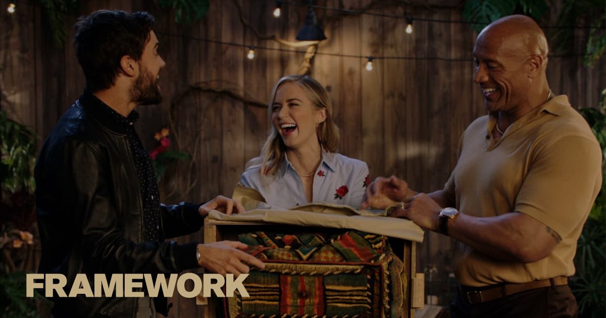 FrameworkStudio's tweet card. WE ARE STORYTELLERS AND STRATEGISTS. ARTISTS AND FINE-TUNERS. EXPERT TECHNICIANS AND PASSIONATE DIRECTORS.