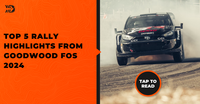 DirtFishRally's tweet card. WRC – This year's Goodwood Festival of Speed delivered as always, particularly on the rallying front