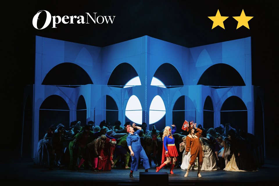 Operanow's tweet card. Strauss’ music is pretty, if unmemorable, played with verve by the Volksoper orchestra under Alexander Joel