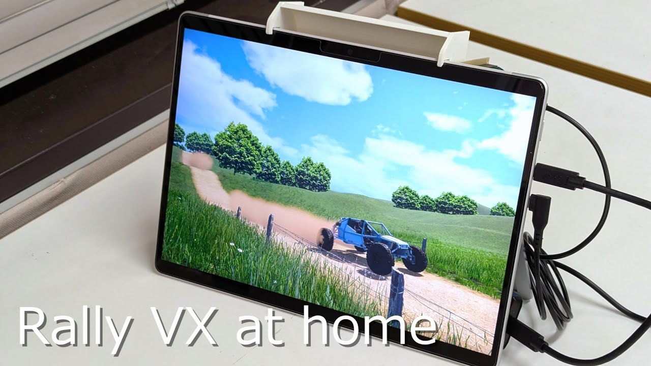 QuaRobotics's tweet card. 【第24回UE5ぷちコン応募作品】Rally VX at home