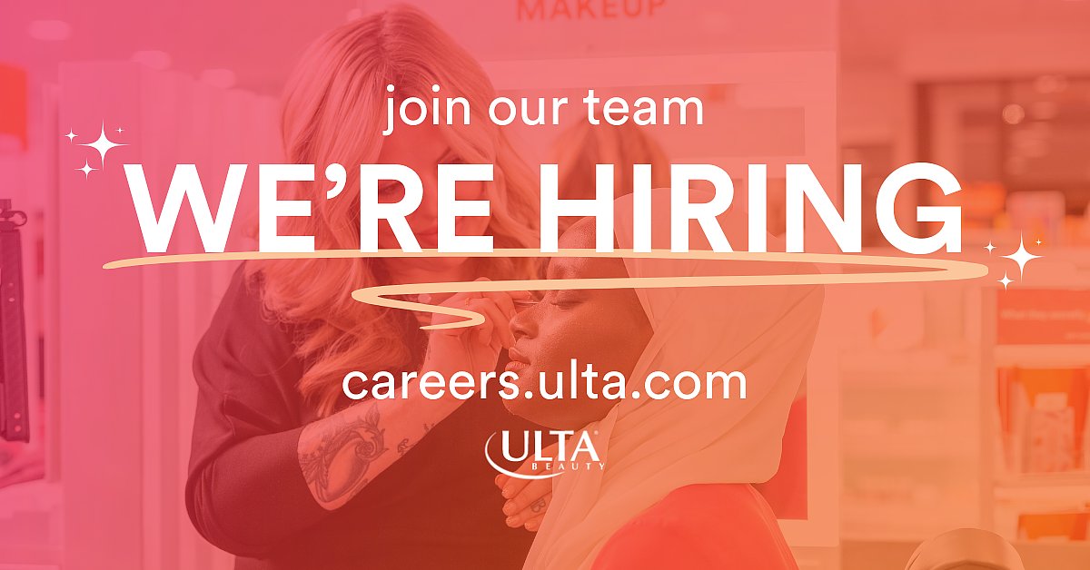 ultabeautyjobs's tweet card. We consider applications for this position on an ongoing basis. OVERVIEW Experience operational excellence. Real investment in personal and professional development. And an ability to make real and...
