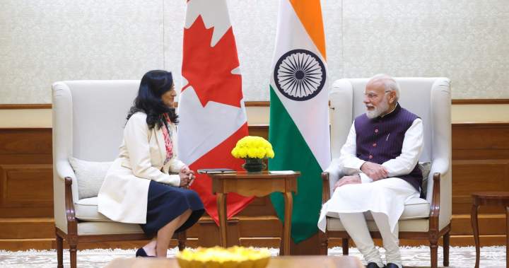 globalnews's tweet card. British intelligence provided Canada with initial tip tying India’s government to temple leader's 2023 killing.