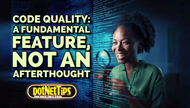 realDotNetDave's tweet card. The author, as a contractor, observes a worrying trend of poor code quality across projects, often overseen by senior engineers. Despite advocating for clean coding practices through teaching and w…