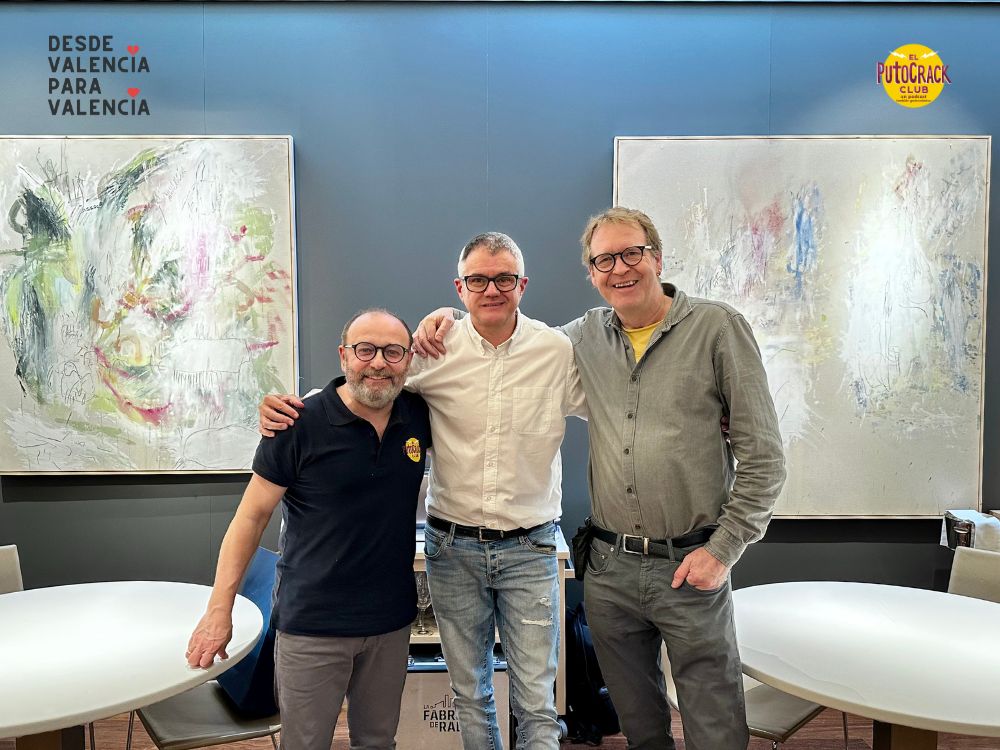 ElPutoCrackClub's tweet card. El PutoCrack Club #70 Javier de Andrés, intentó ayudar, con Bernd H Knöller y Paco Cremades + La Fábrica de Audio