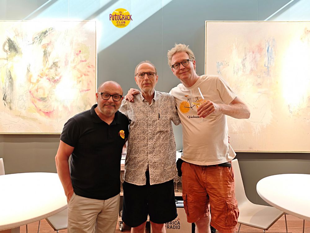 ElPutoCrackClub's tweet card. El PutoCrack Club #78 Sergio Carbó, notas de lectura y otras costumbres malsanas, con Bernd H Knöller y Paco Cremades + LFDA desde el RiFF