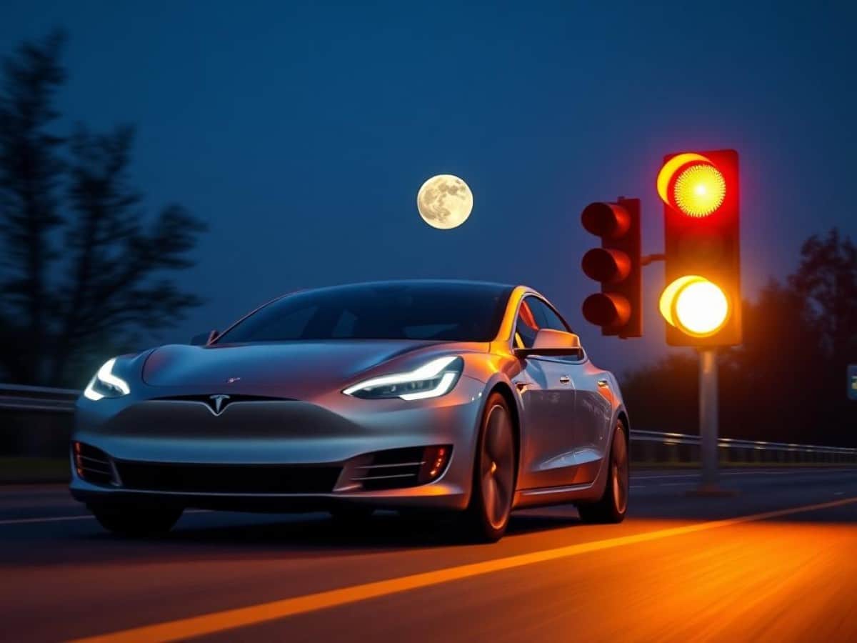 glassalmanac's tweet card. Recently, a Tesla driver noticed that their vehicle was displaying odd readings while driving on the highway. In fact, the car was mistaking the moon, visible…