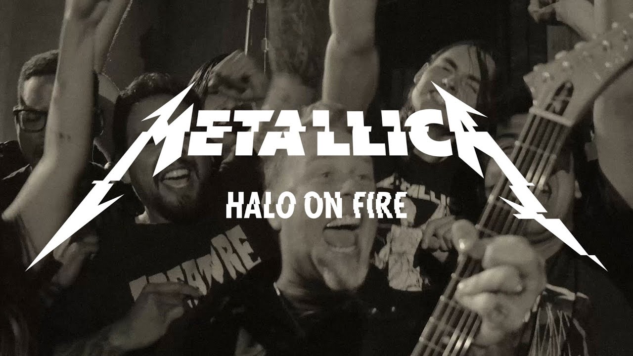 Metallica's tweet card. Metallica: Halo On Fire (Official Music Video)