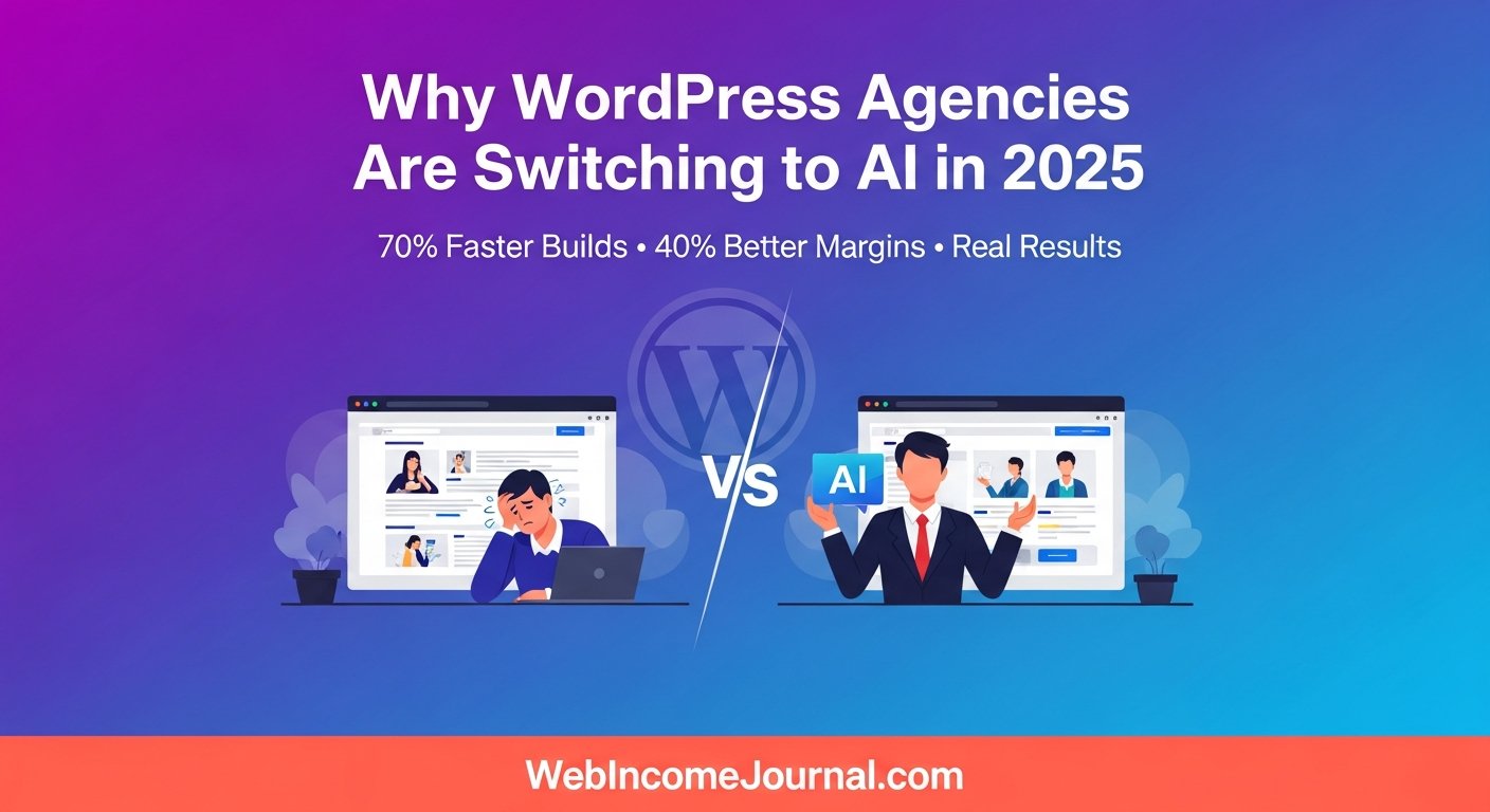 IncomeMC's tweet card. Discover how Vibe for WordPress for agencies gives you a competitive edge in 2025 — faster builds, AI-native workflows, and higher client retention. See why your clients will ask for it soon.