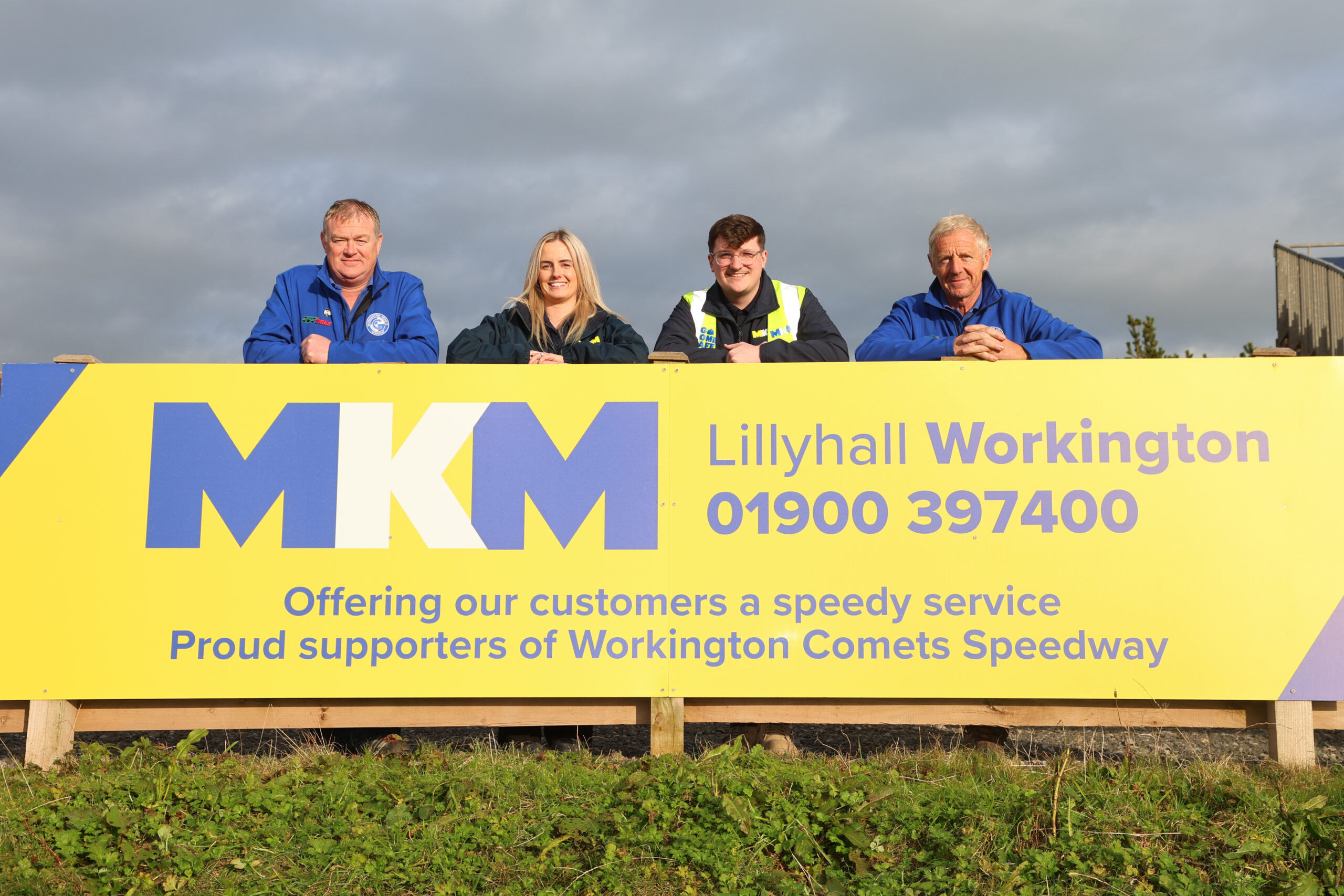 workycomets's tweet card. A Huge Thank You to MKM Workington!