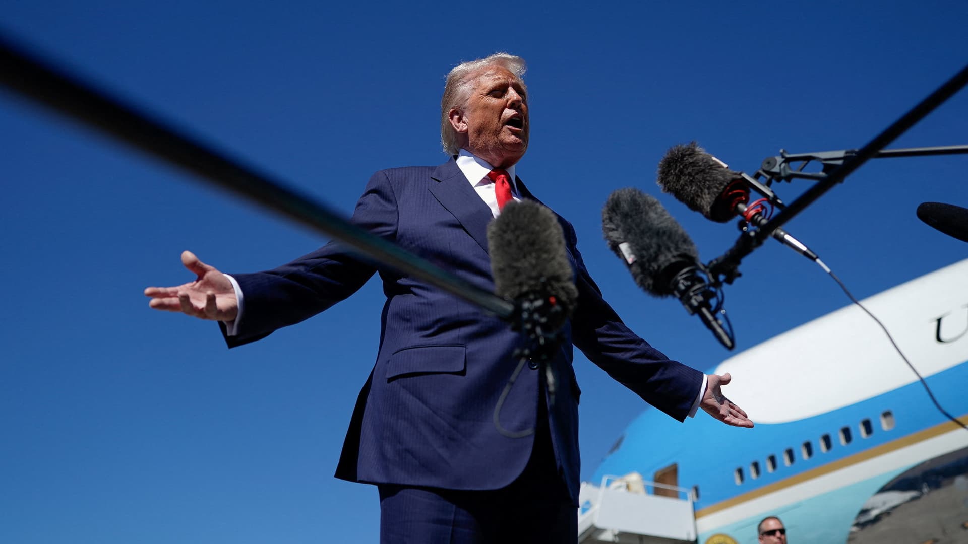 TransmodalCorp's tweet card. Lower federal courts ruled that President Trump did not have authority under the law he cited to impose so-called reciprocal and fentanyl tariffs on imports.