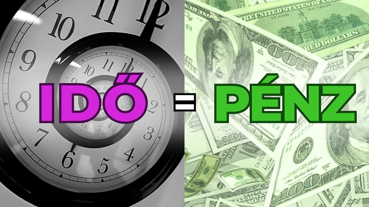 PreprocessorHu's tweet card. Ha az idő pénz, akkor a pénz idő!