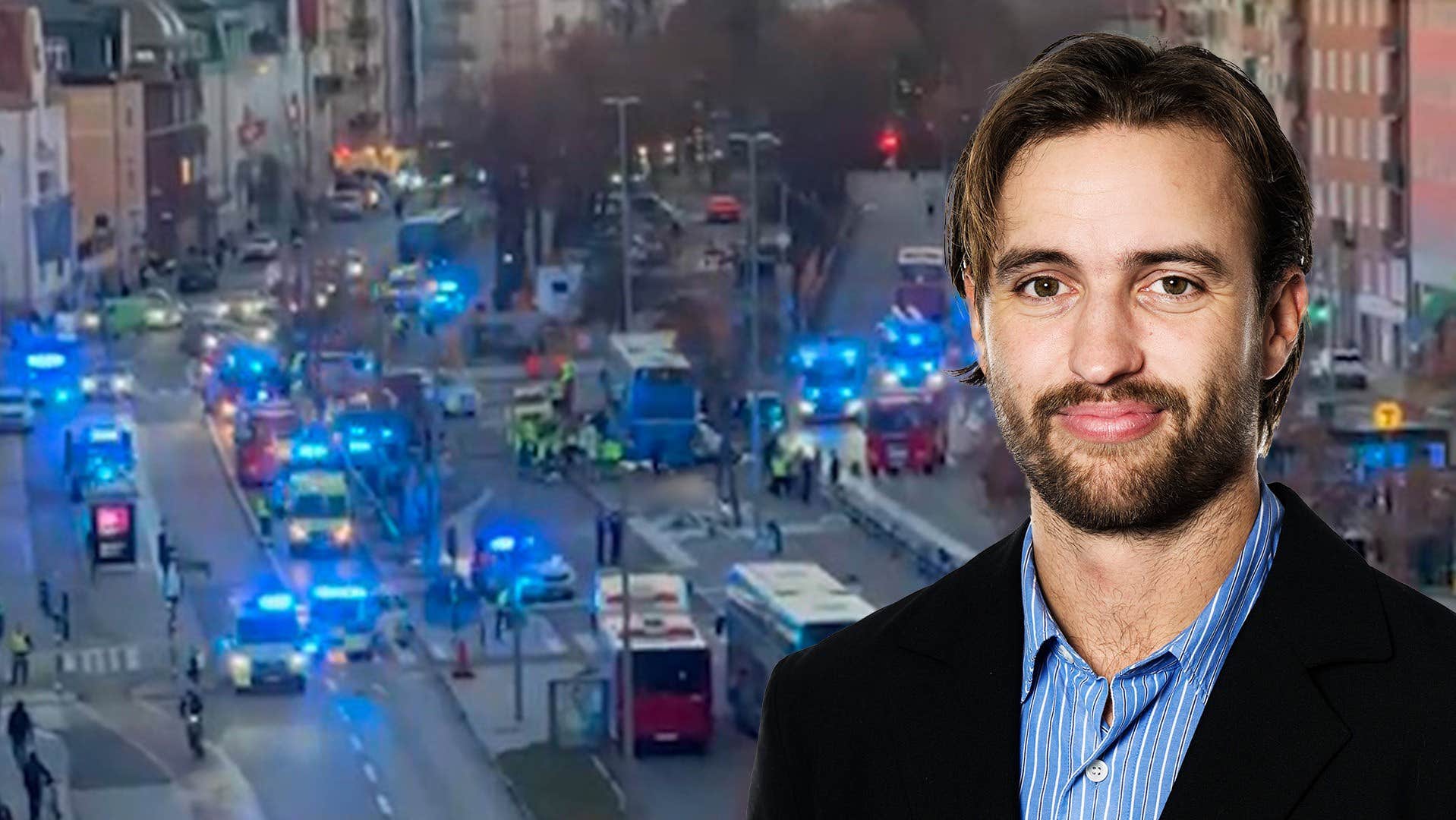 hannesnils's tweet card. Hannes Lundberg Andersson skriver om att söka busschaufförens anhöriga efter dödsolyckan på Östermalm.