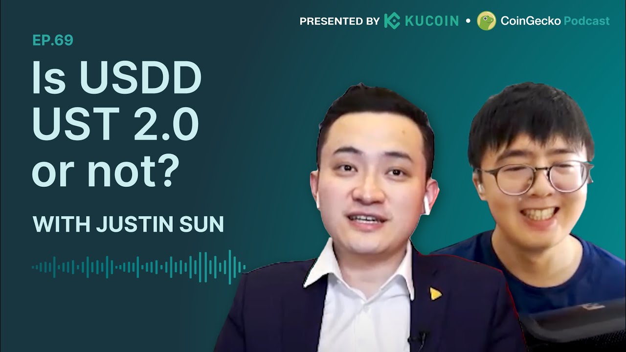 justinsuntron's tweet card. Is Tron's USDD the next UST? w/ Justin Sun, Founder of Tron Network –...