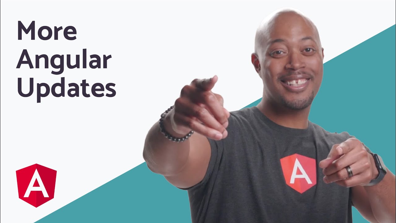 angular's tweet card. More Angular updates in Angular v15