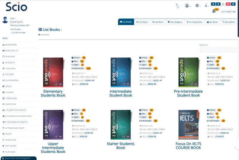 SmartsuiteTech's tweet card. Notre solution SCIO s’est doté d’un nouveau module « Book Management ». Ce Module a été développé pour répondre à un besoin bien précis : gérer la bibliothèque interne des centres de formations,...