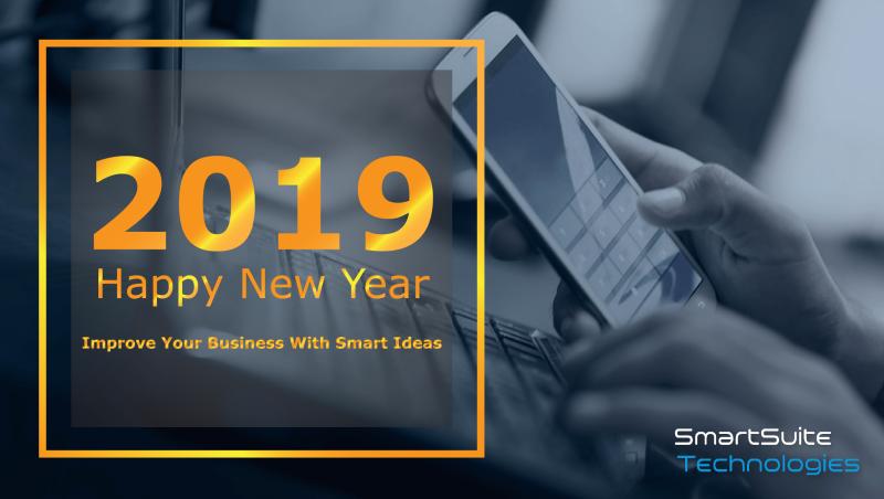 SmartsuiteTech's tweet card. L'équipe Smartsuite Technologies vous souhaite une heureuse année 2019 pleine d'énergie, de prospérité, et de réussite. Notre équipe est toujours aussi enthousiaste à vous satisfaire, à vous apporter...