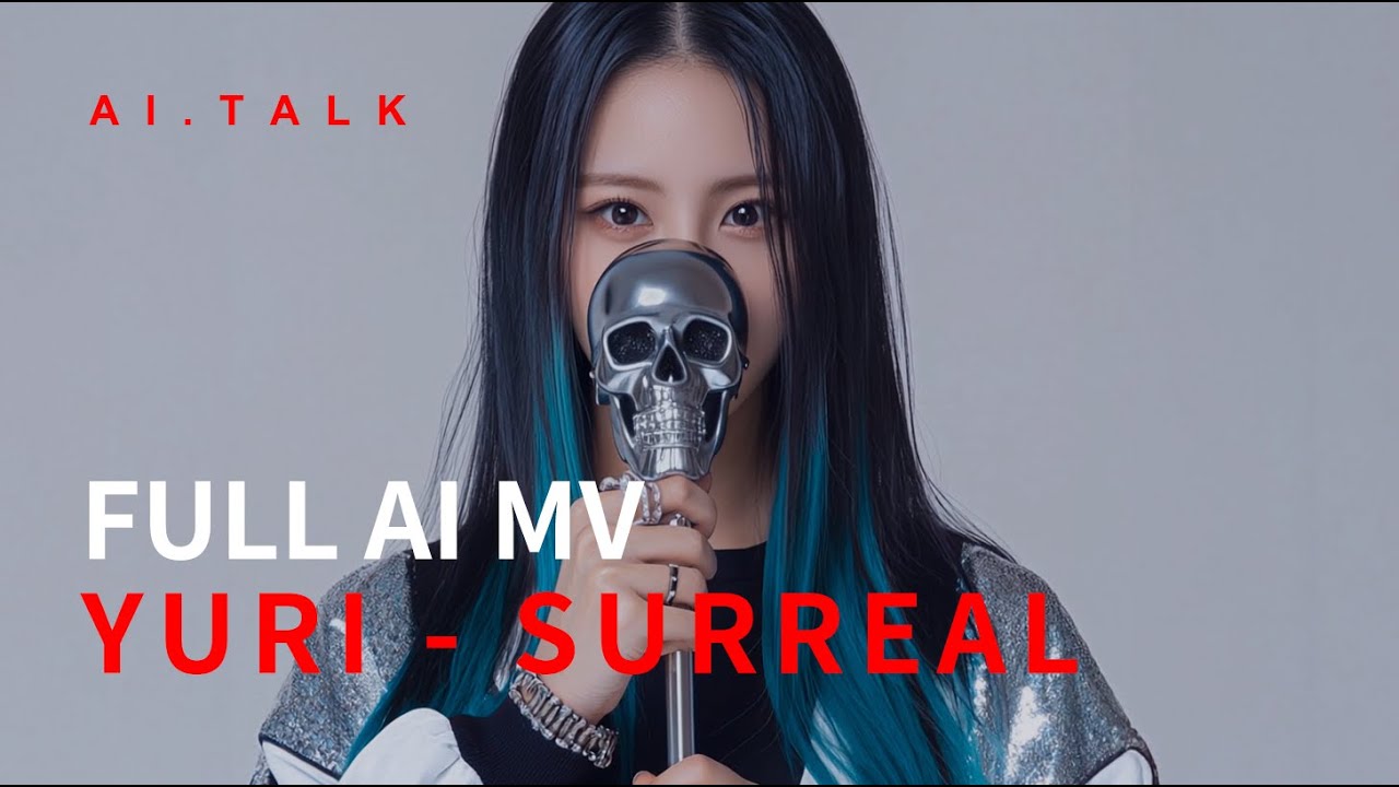 hq4ai's tweet card. YURI - SURREAL Completely AI-Generated Music Video | AI.TALK