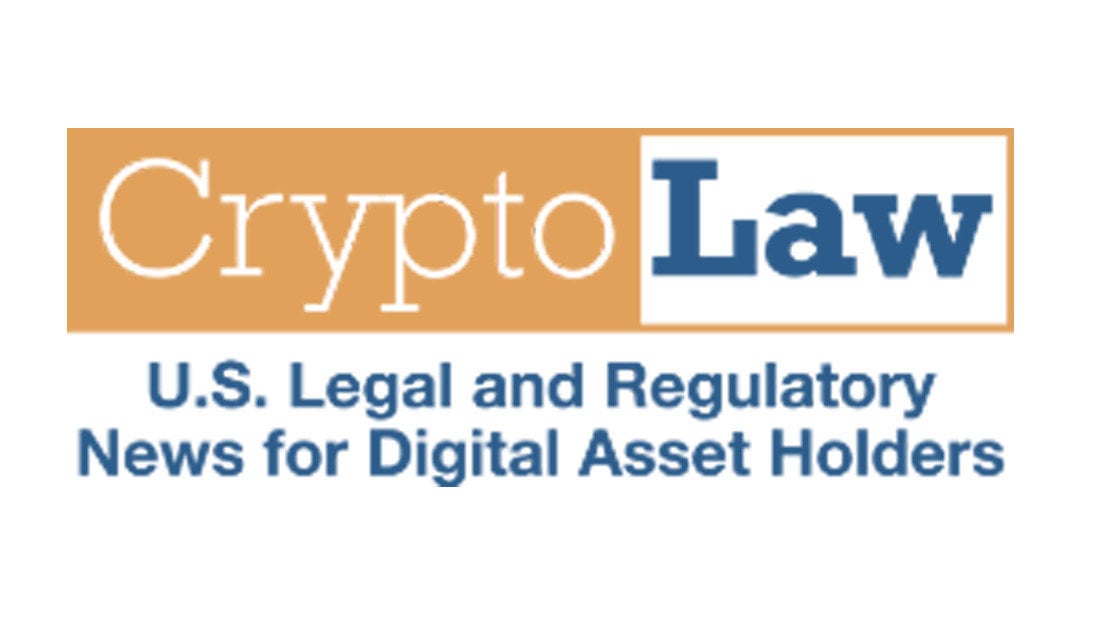 train3dAUS's tweet card. CryptoLaw International Connect to Congress