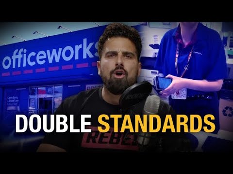 CiLleuad's tweet card. Aussie-Jew REFUSED service at Officeworks by 'pro-Palestine' staff