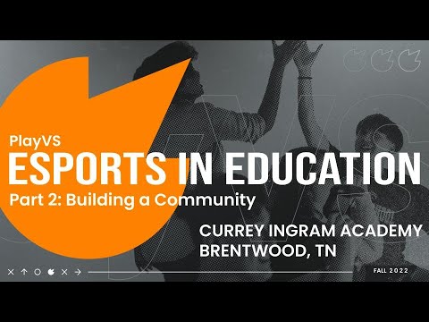playvs's tweet card. Esports in Education - Building a Community - Currey Ingram Academy