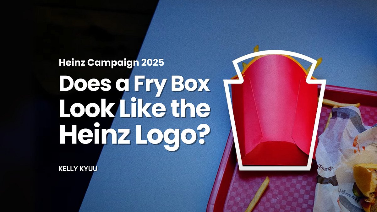 KellyKyuu's tweet card. Think all ketchup is the same? Heinz just showed the world why it owns every fry moment with “Look Familiar?”