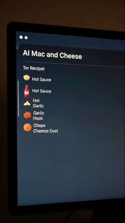 jam_lamar's tweet card. AI Made Mac & Cheese Dangerous 😱#DreamScreenAI #aichef #macandcheese...
