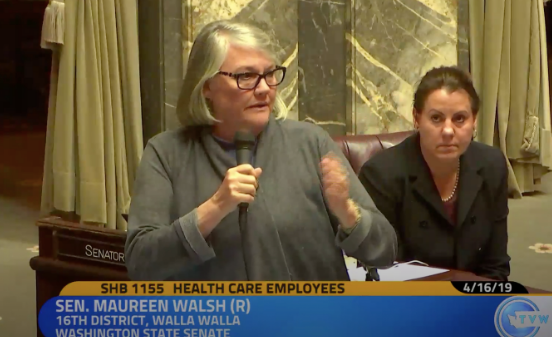 mrnerd2013's tweet card. Petition for Senator Maureen Walsh to shadow a Nurse for a 12 hour shift