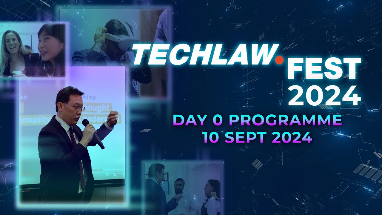 TechLawFest's tweet card. #throwback: Day 0 of TechLaw.Fest 2024
