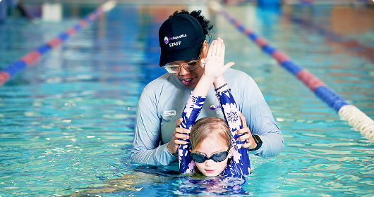WeAquatics's tweet card. Adaptive Swim Lessons at WeAquatics Specialized Swim Instruction for Diverse Learning Needs WeAquatics is proud to introduce our Adaptive Swim program, designed to help swimmers of all ages and...