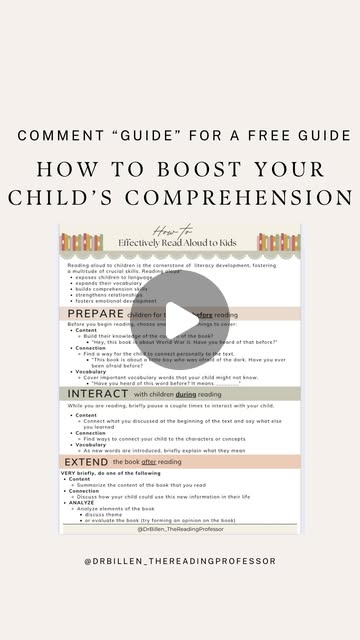 BasicsPalmetto's tweet card. Raising Readers | Monica Billen, PhD (@drbillen_thereadingprofessor) • Instagram reel