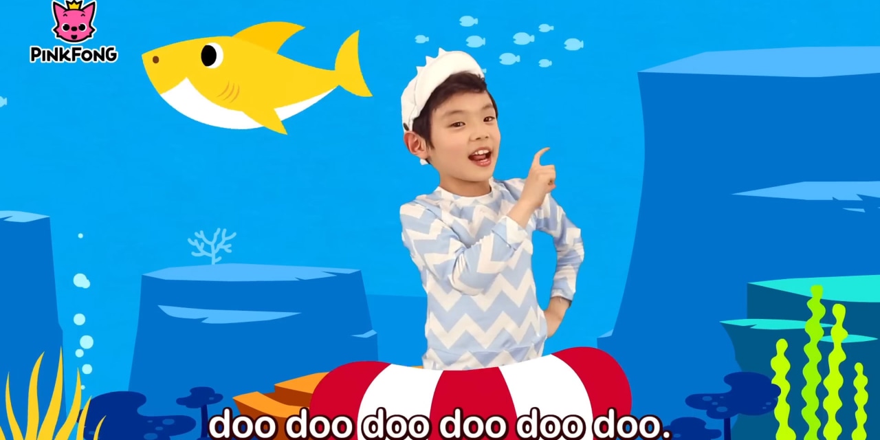 WSJGraphics's tweet card. The Korean company behind the ubiquitous song “Baby Shark” is hampered by ad restrictions on children’s content but wants to raise funds for expansion via an IPO.