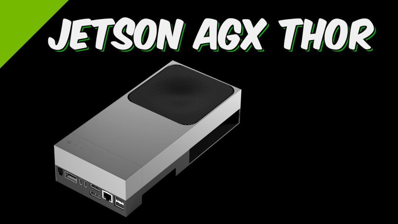 Jetsonhacks's tweet card. NVIDIA Jetson AGX Thor is the new flagship Jetson. Thor is built on the NVIDIA Blackwell architecture and is the embedded champion.