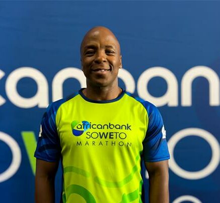 MidrandReporter's tweet card. African Bank reveals Kabelo Mabalane as the official brand ambassador for the 2025 Soweto Marathon and unveils the iconic runners’ T-shirt in Midrand.