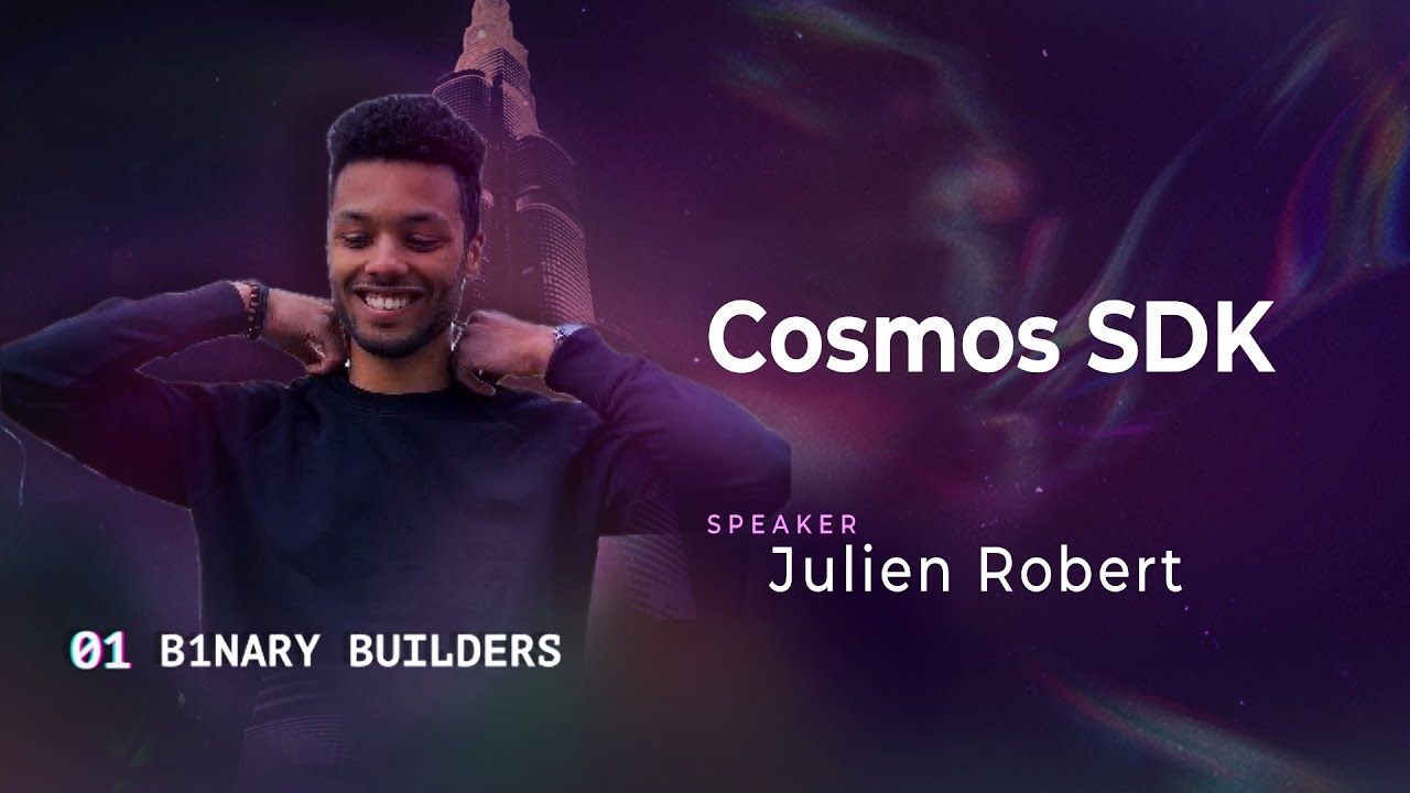 cosmos_sdk's tweet card. The Cosmos-SDK - by Julien Robert, Binary Builders