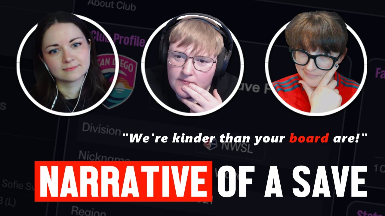 TheFMShowPod's tweet card. Narrative of a Save