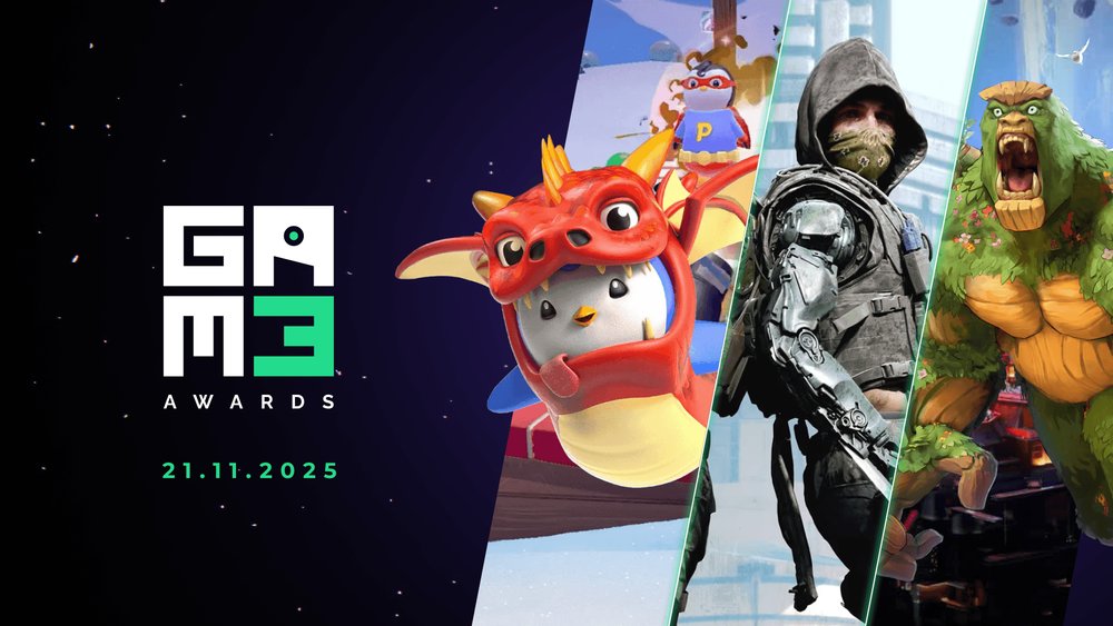 evaverse's tweet card. The GAM3 AWARDS is the biggest annual web3 gaming awards show hosted by GAM3S.GG to crown the winners of each category and ultimately, the Game of the Year.
