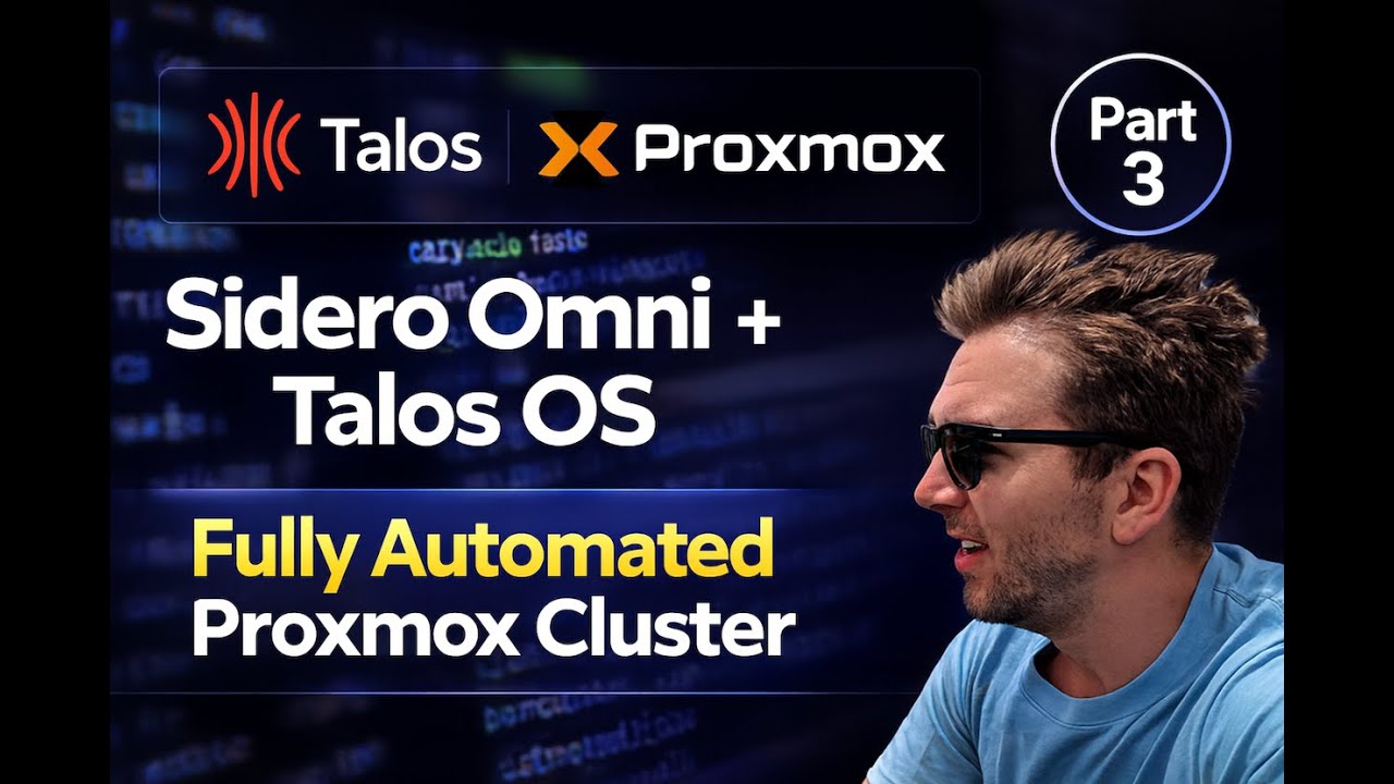 NaveenS16's tweet card. Complete Kubernetes Setup Guide Part 3: Sidero Omni + Proxmox...